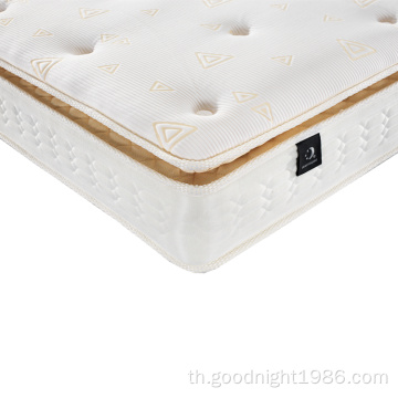 ODM Spring Pocket Mattress ที่นอนม้วนโฟมธรรมชาติปลอดสารพิษอินทรีย์